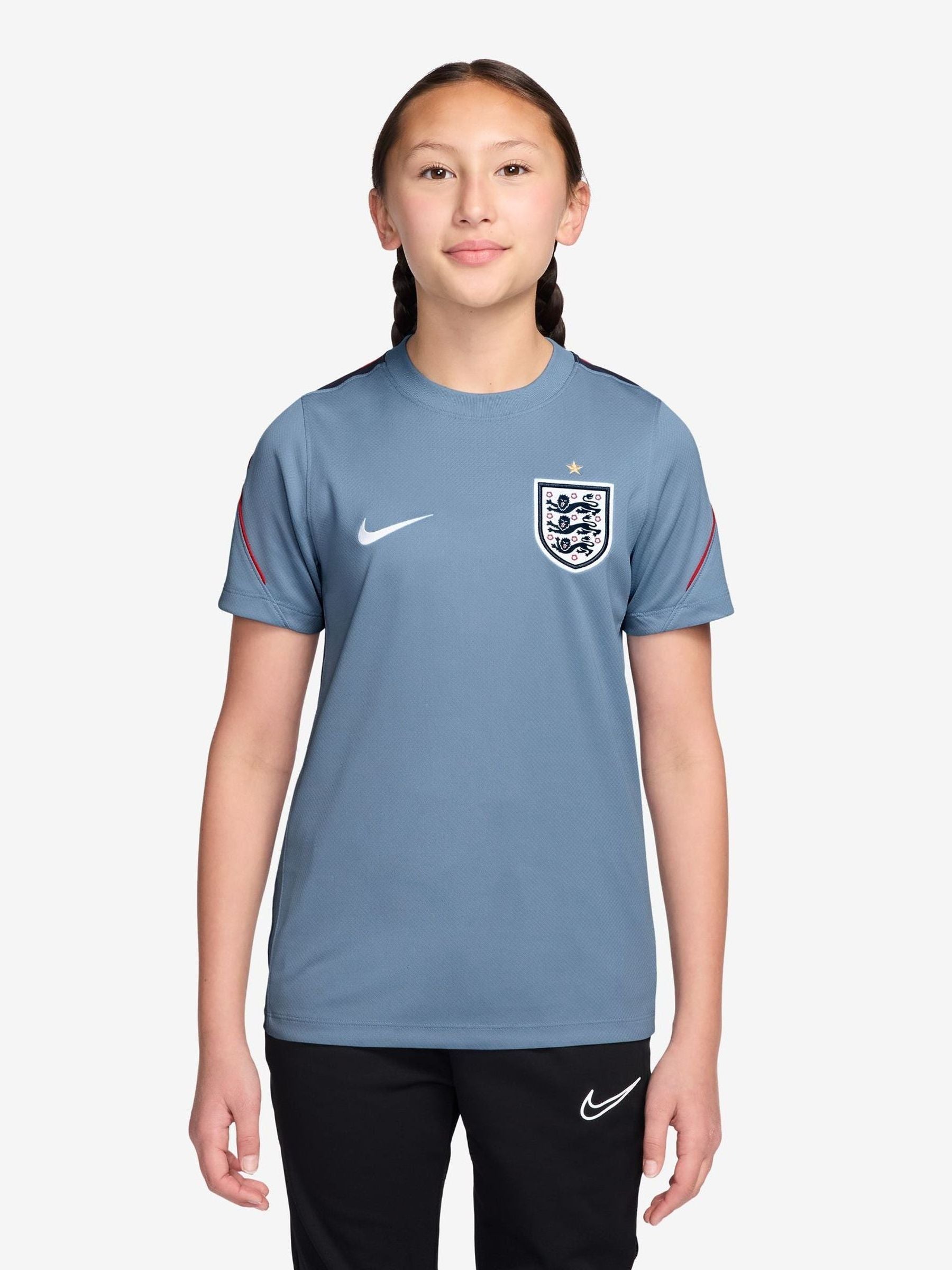 Dsiney Kidz - Nike Work Blue England Strike Football Top image 1