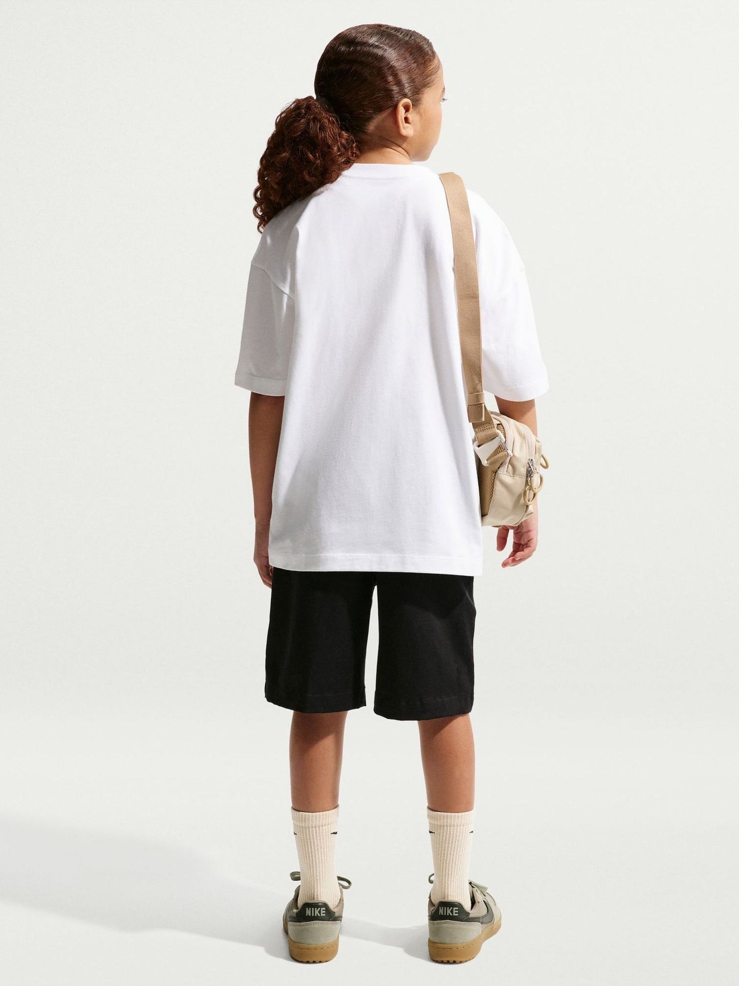 Dsiney Kidz - Nike White Oversized Futura T-Shirt image 2