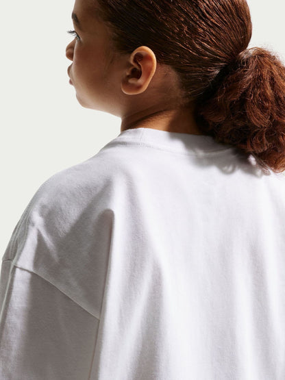 Dsiney Kidz - Nike White Oversized Futura T-Shirt image 4