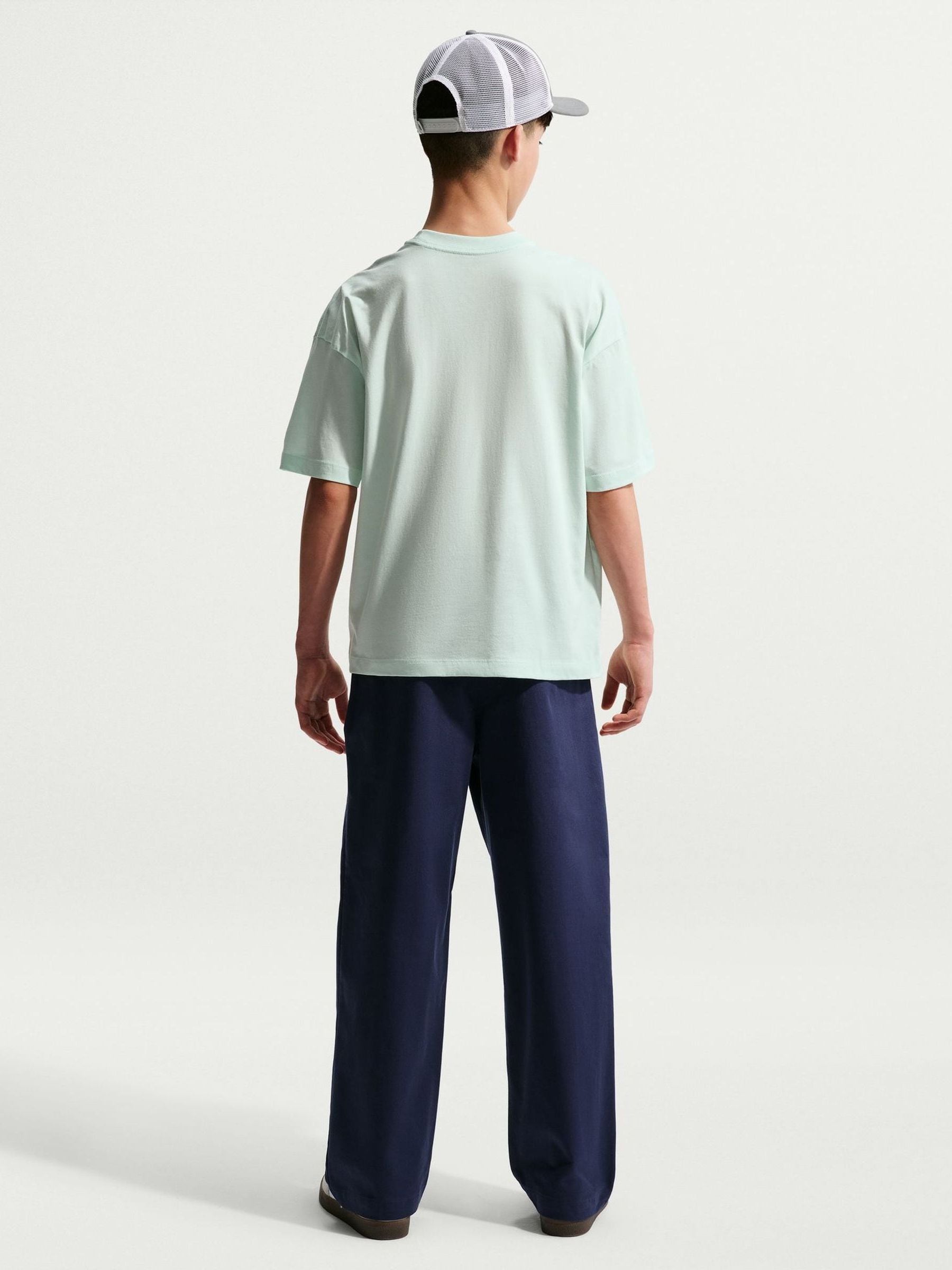Dsiney Kidz - Nike Barely Green Oversized Futura T-Shirt image 2