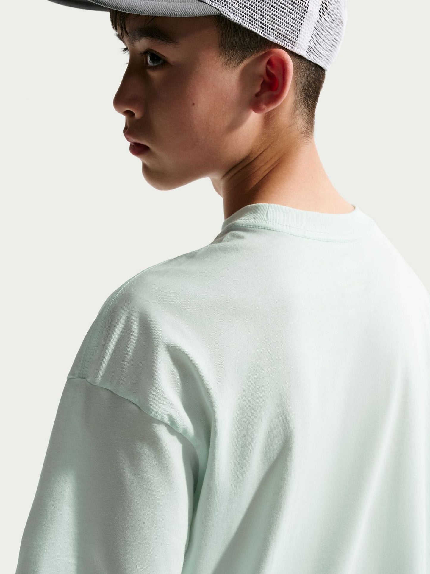Dsiney Kidz - Nike Barely Green Oversized Futura T-Shirt image 4