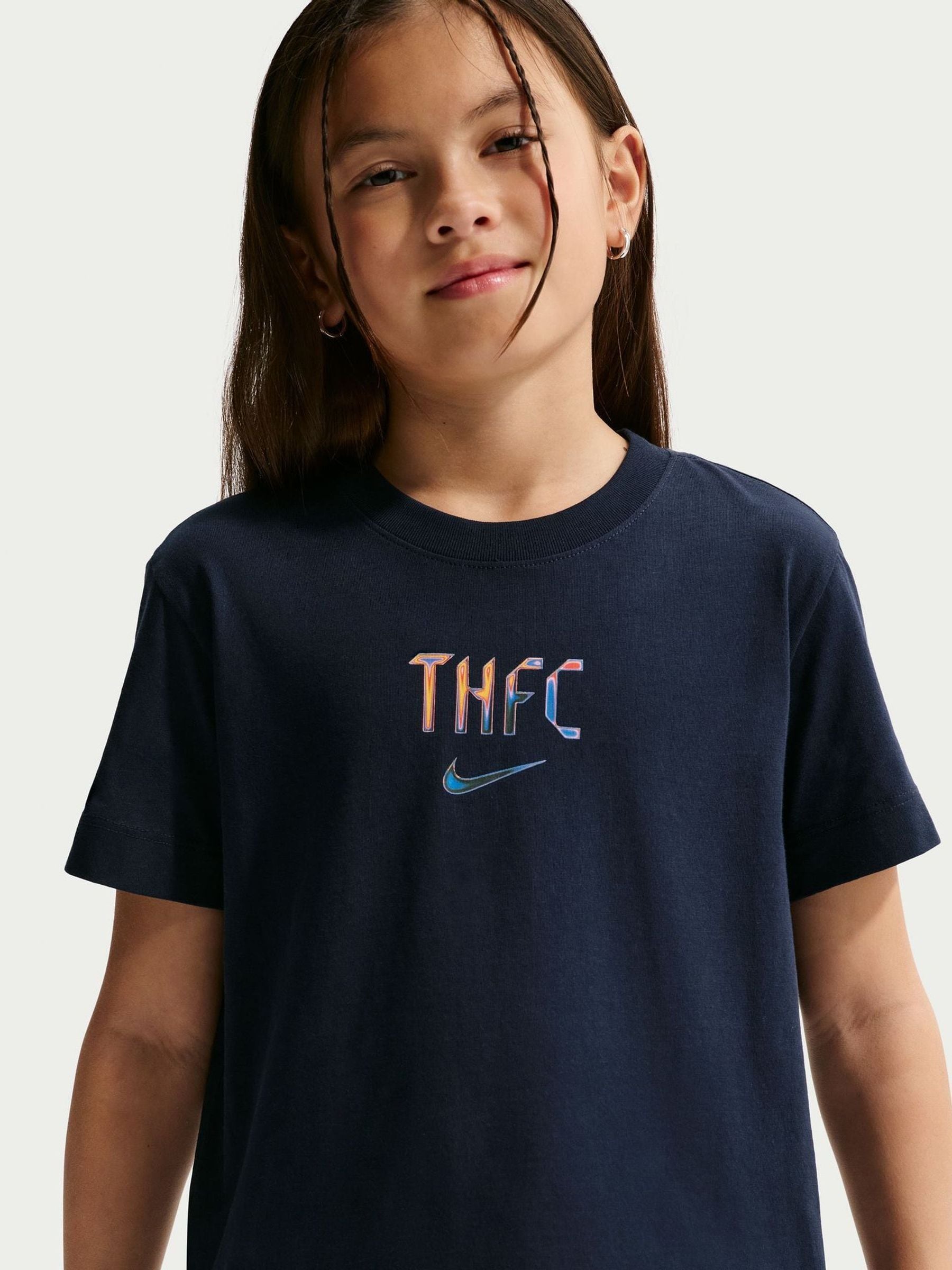 Dsiney Kidz - Nike Blue Tottenham Hotspur Club Graphic T-Shirt image 3