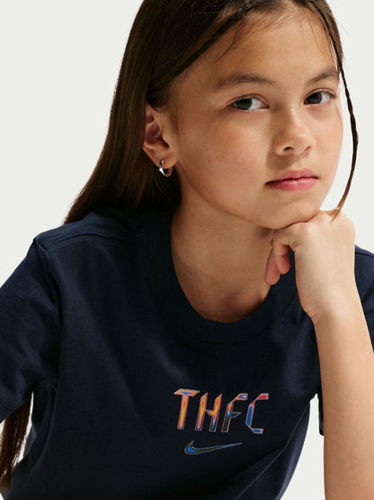 Dsiney Kidz - Nike Blue Tottenham Hotspur Club Graphic T-Shirt image 5