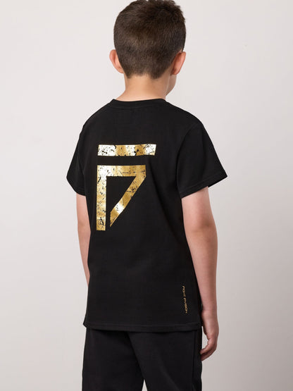 Dsiney Kidz - Gym King Black/Gold Fight Division T-Shirt image 2