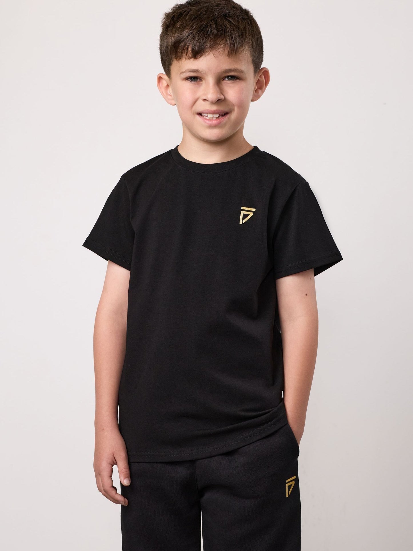 Dsiney Kidz - Gym King Black/Gold Fight Division T-Shirt image 3