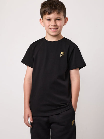 Dsiney Kidz - Gym King Black/Gold Fight Division T-Shirt image 3