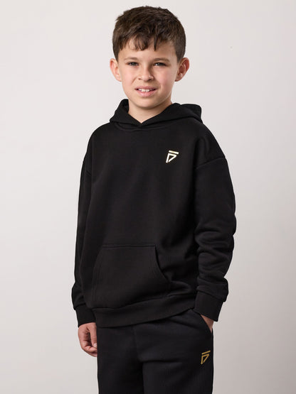Dsiney Kidz - Gym King Black/Gold Fight Division Hoodie image 2