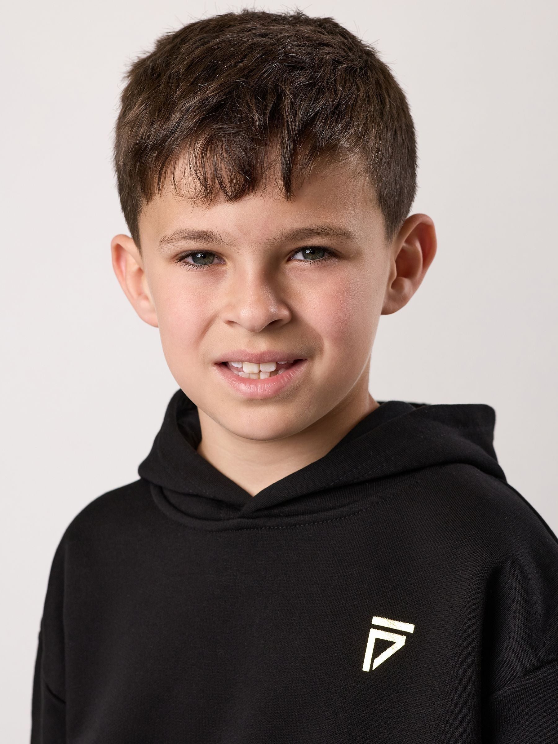 Dsiney Kidz - Gym King Black/Gold Fight Division Hoodie image 4