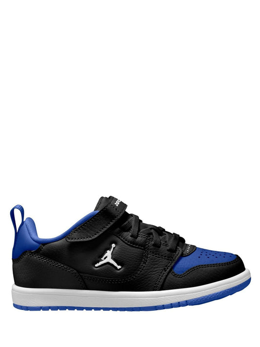 Jordan Blue/Brown Junior Access Court Low Trainers image 1