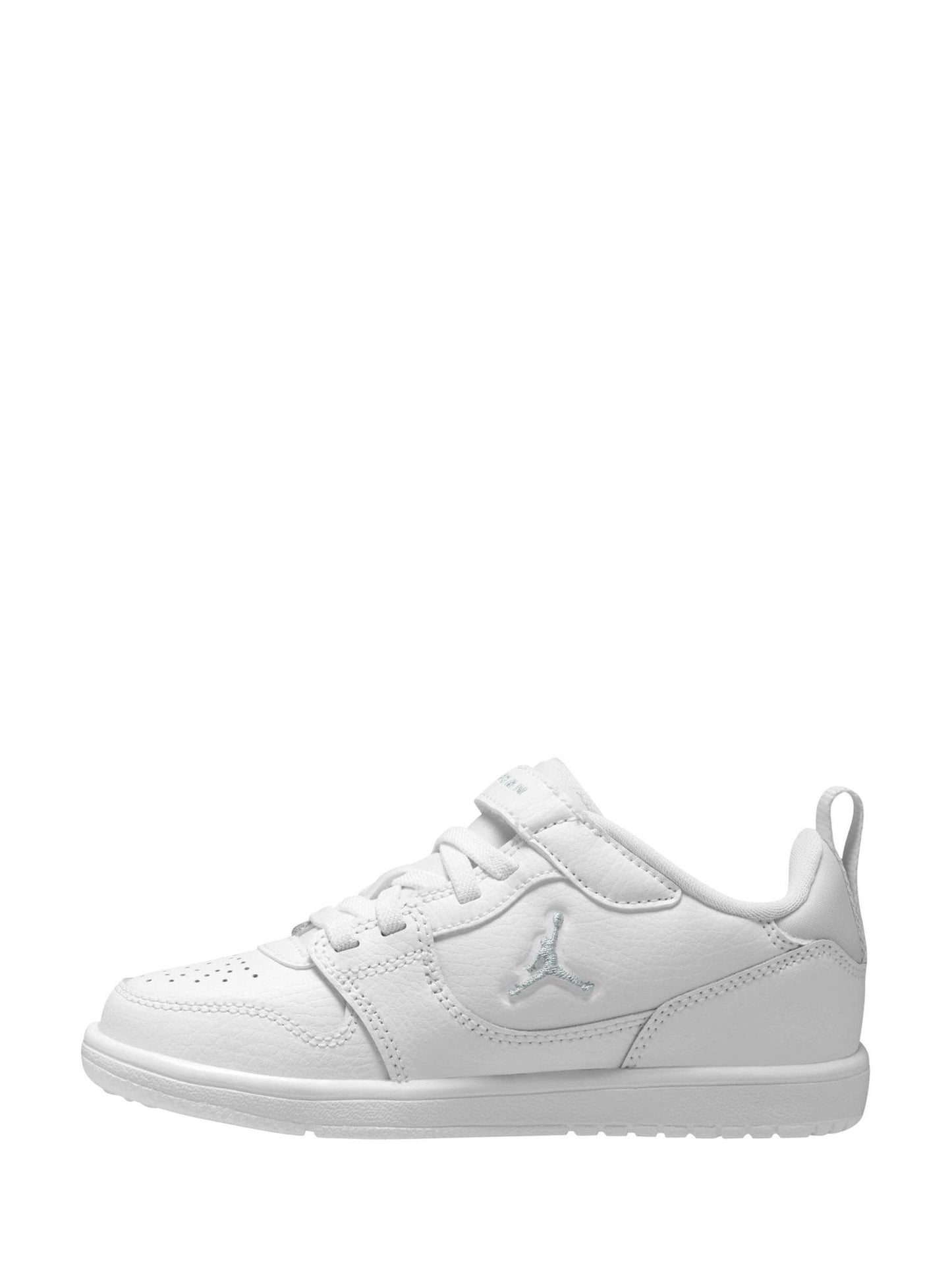 Nike White/Silver Junior Jordan Access Court Low Trainers image 2