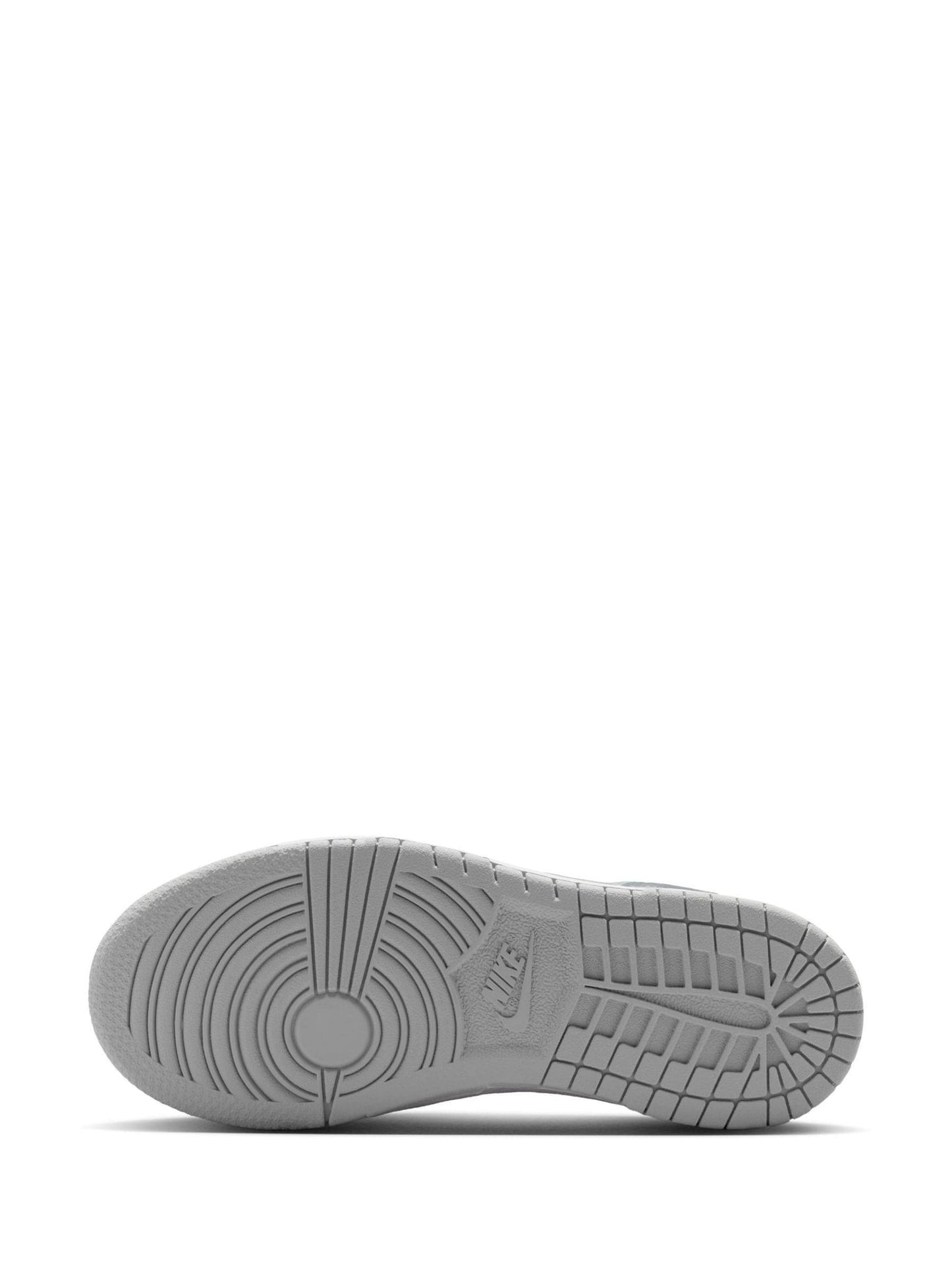 Nike White Grey Junior Dunk Low Trainers image 5