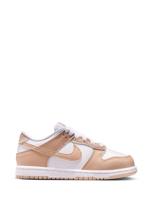 Nike White Junior Dunk Low Trainers image 1
