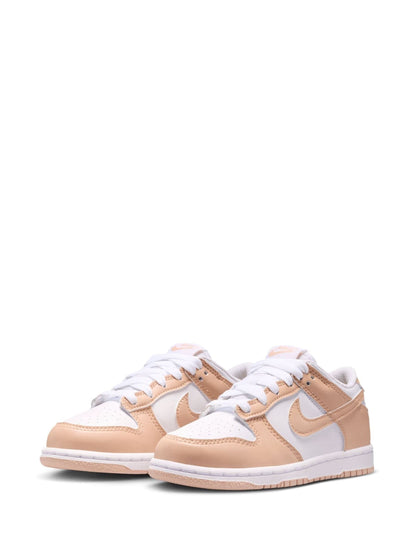 Nike White Junior Dunk Low Trainers image 2