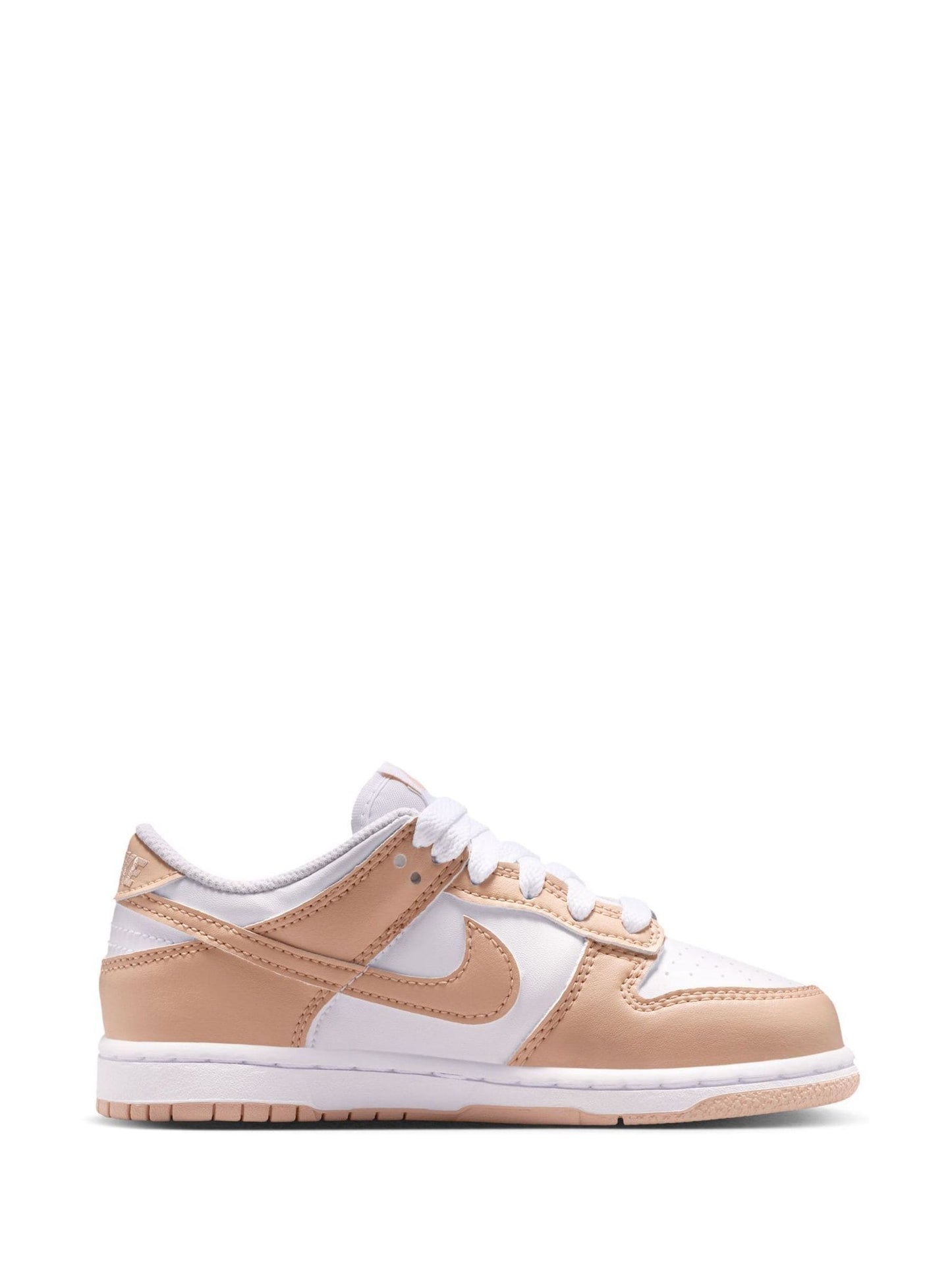 Nike White Junior Dunk Low Trainers image 3