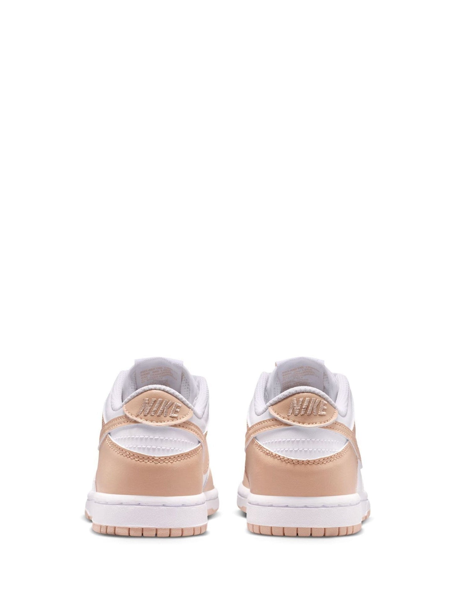 Nike White Junior Dunk Low Trainers image 4