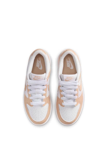 Nike White Junior Dunk Low Trainers image 7