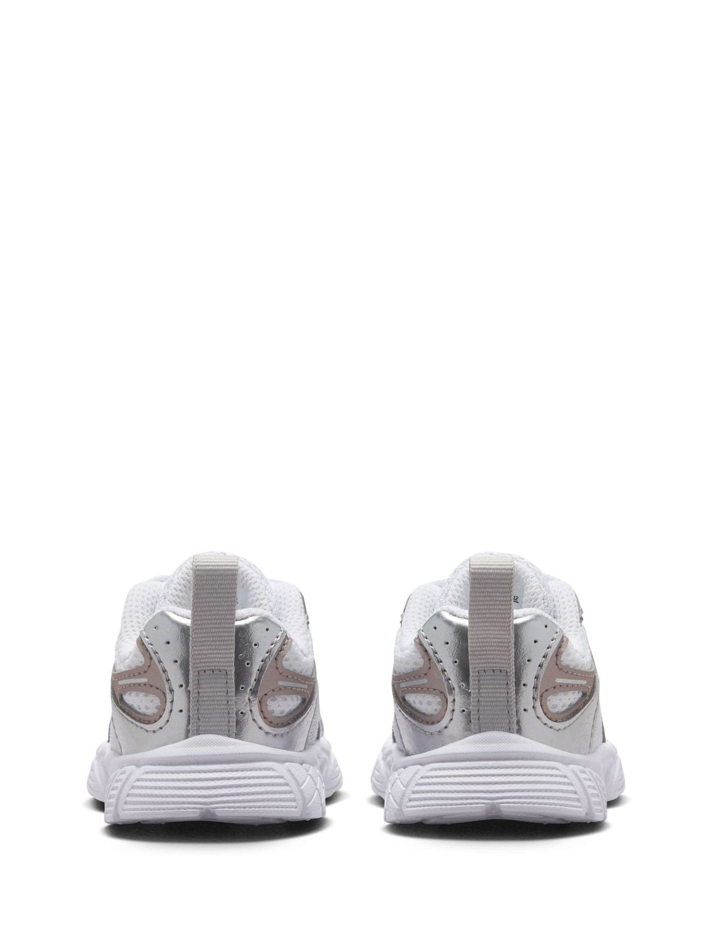Nike White/Black Infant V5 Runner Trainers image 5