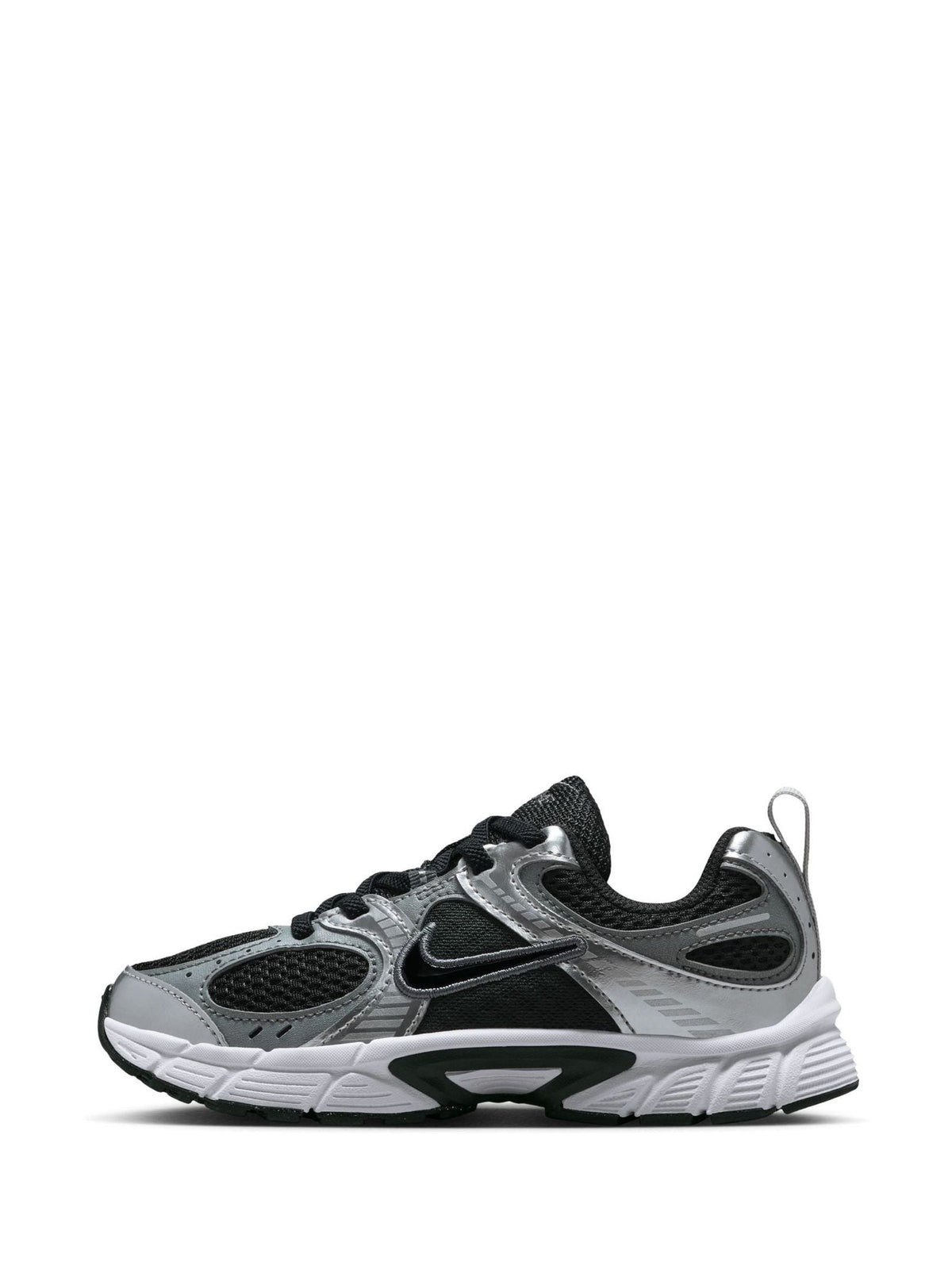 Nike Black Silver Junior V5 Runner Trainers - image 3