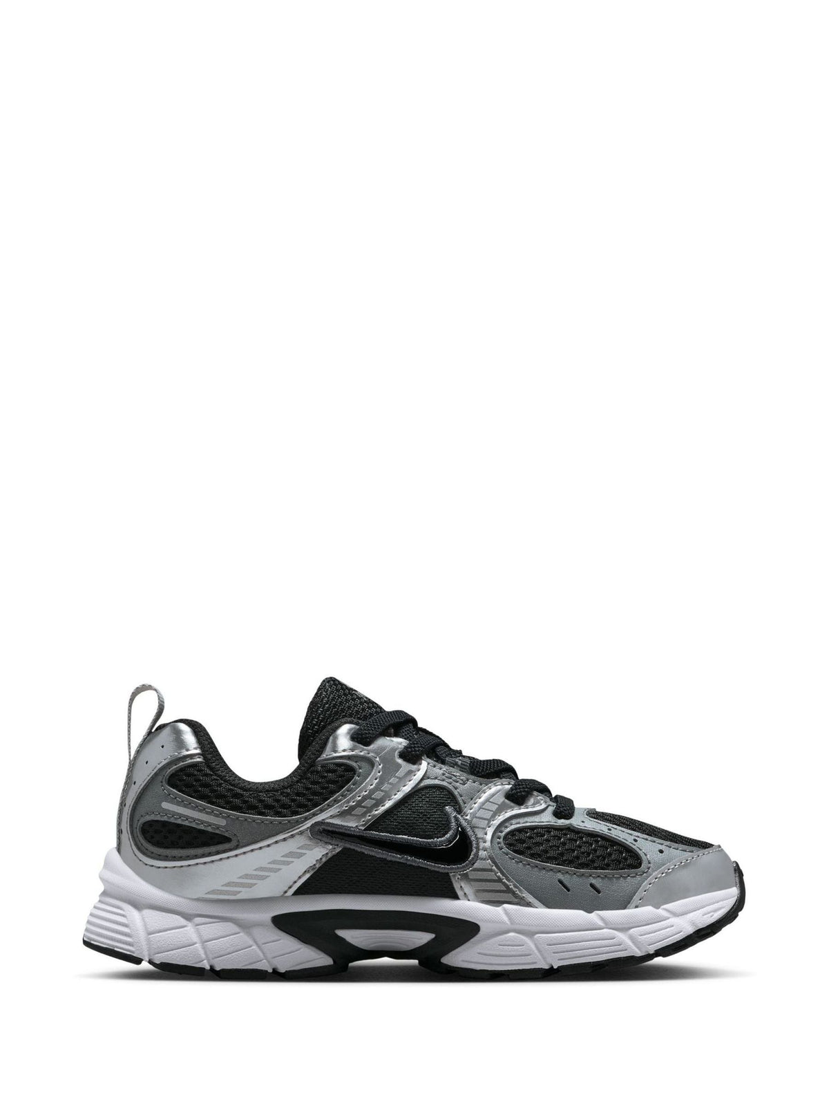Nike Black Silver Junior V5 Runner Trainers - image 5