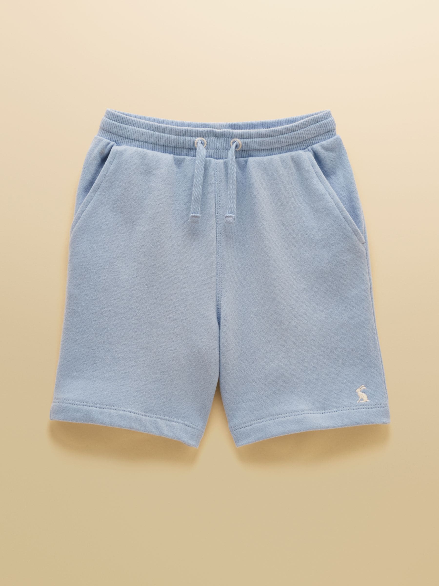 Joules Kids' Blue Crew Neck Sweatshirt And Shorts Set image 4