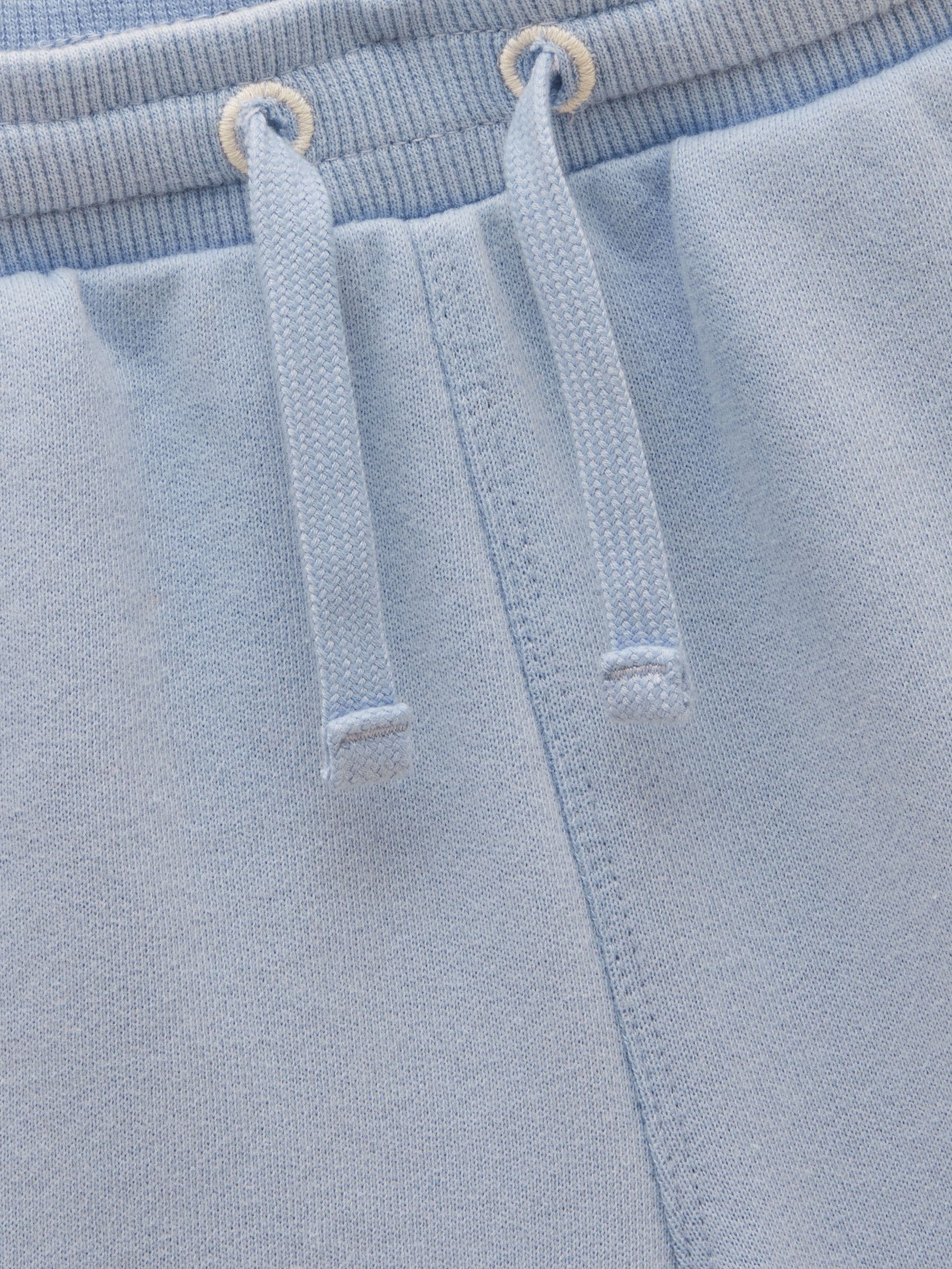 Joules Kids' Blue Crew Neck Sweatshirt And Shorts Set image 7