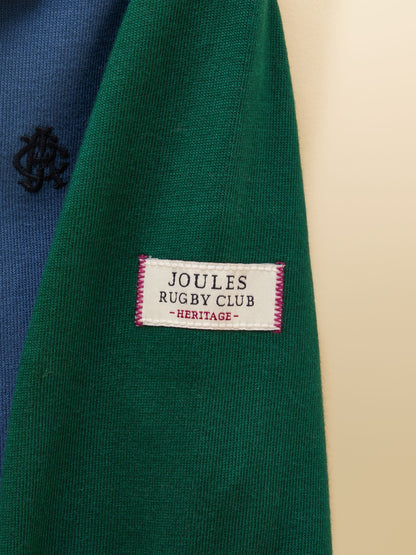 Joules Boys' Rugby Club Colourblock Long Sleeve Rugby Shirt - image 4
