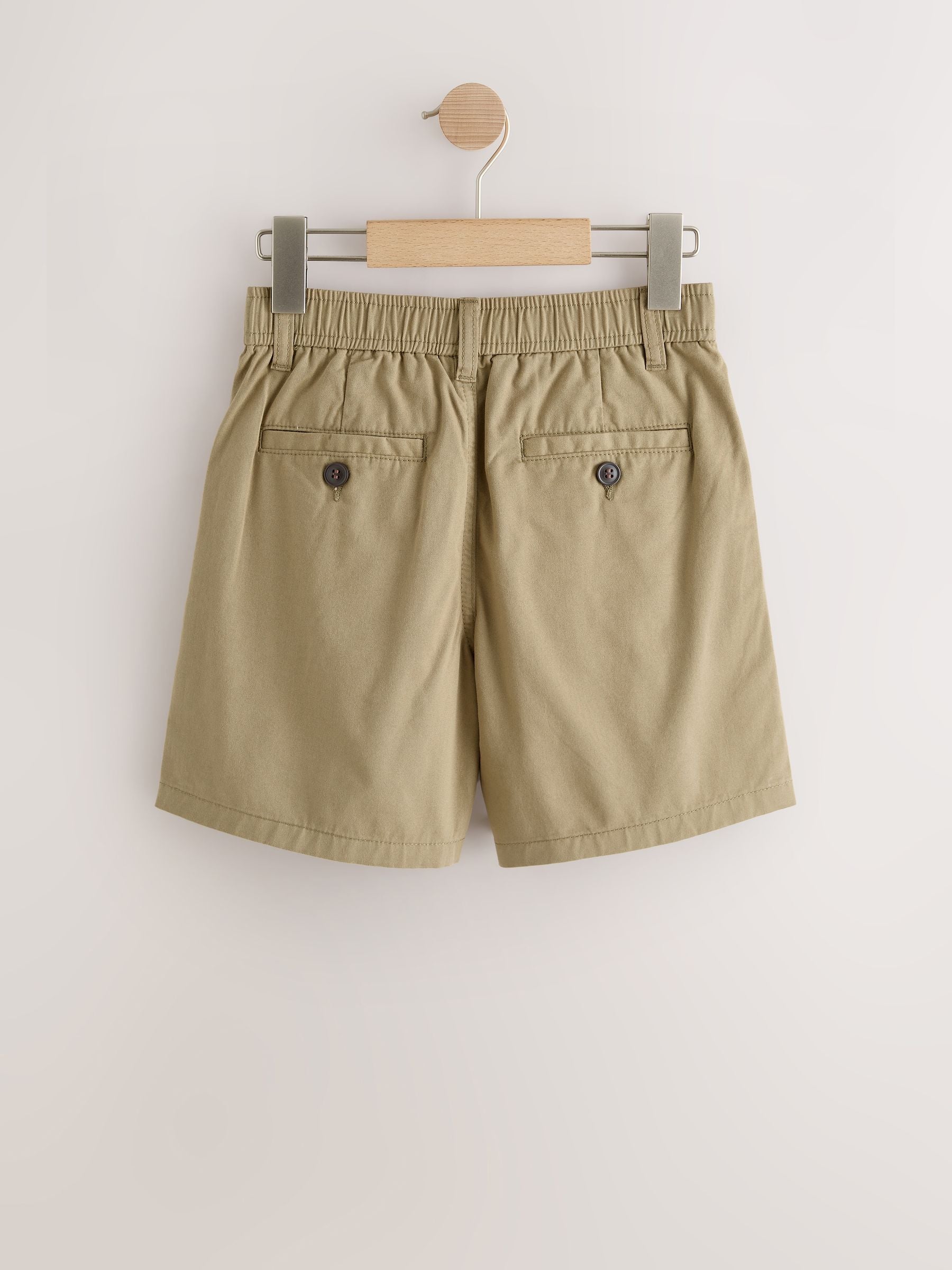 Dsiney Kidz - Tan Brown Chino Pleat Shorts (3-16yrs) image 6