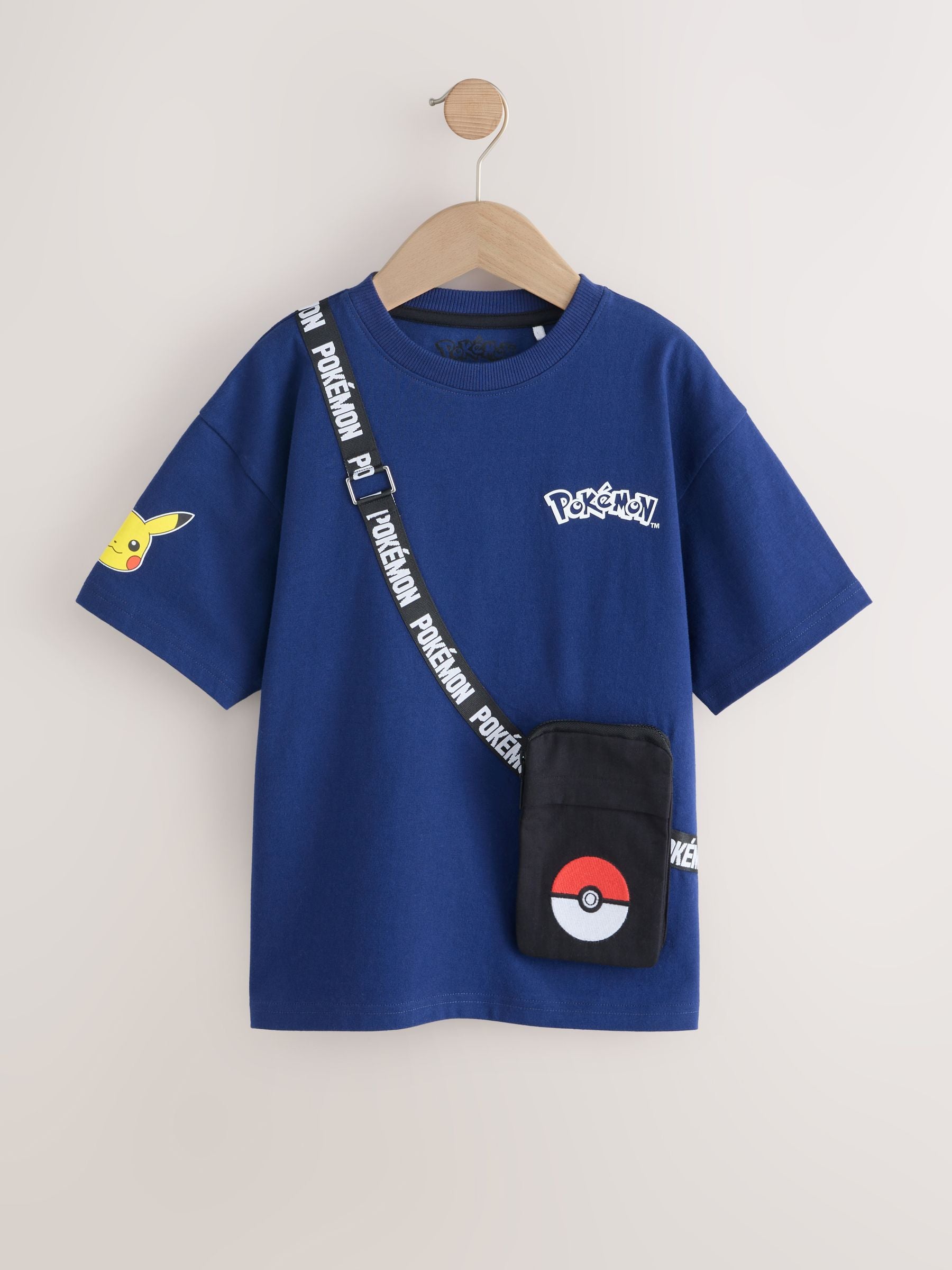 Dsiney Kidz - Blue Pokémon Short Sleeve T-Shirt (3-16yrs) image 1