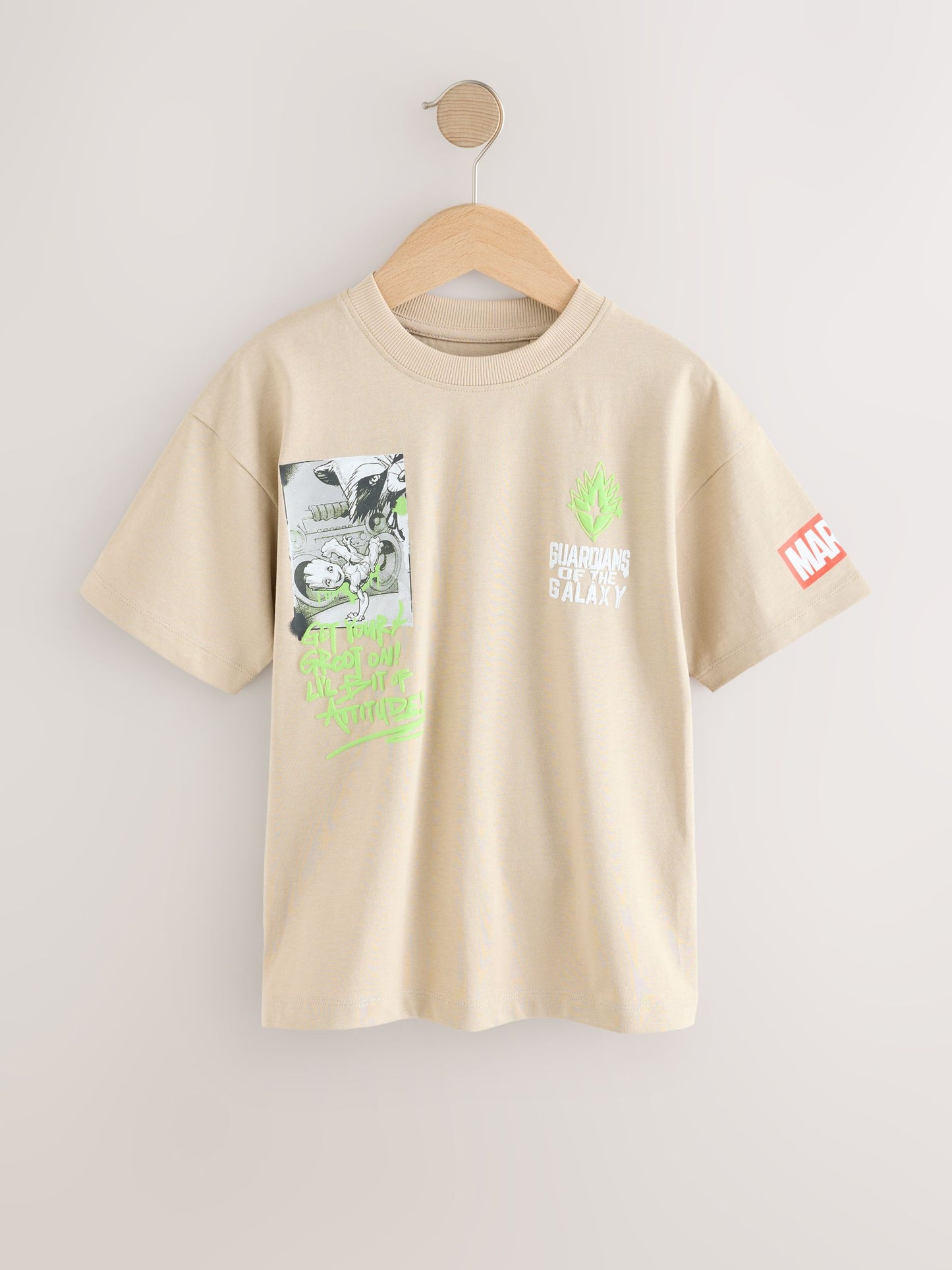 Dsiney Kidz - Stone Back Print Guardians Of The Galaxy Groot T-Shirt (3-16yrs) image 5