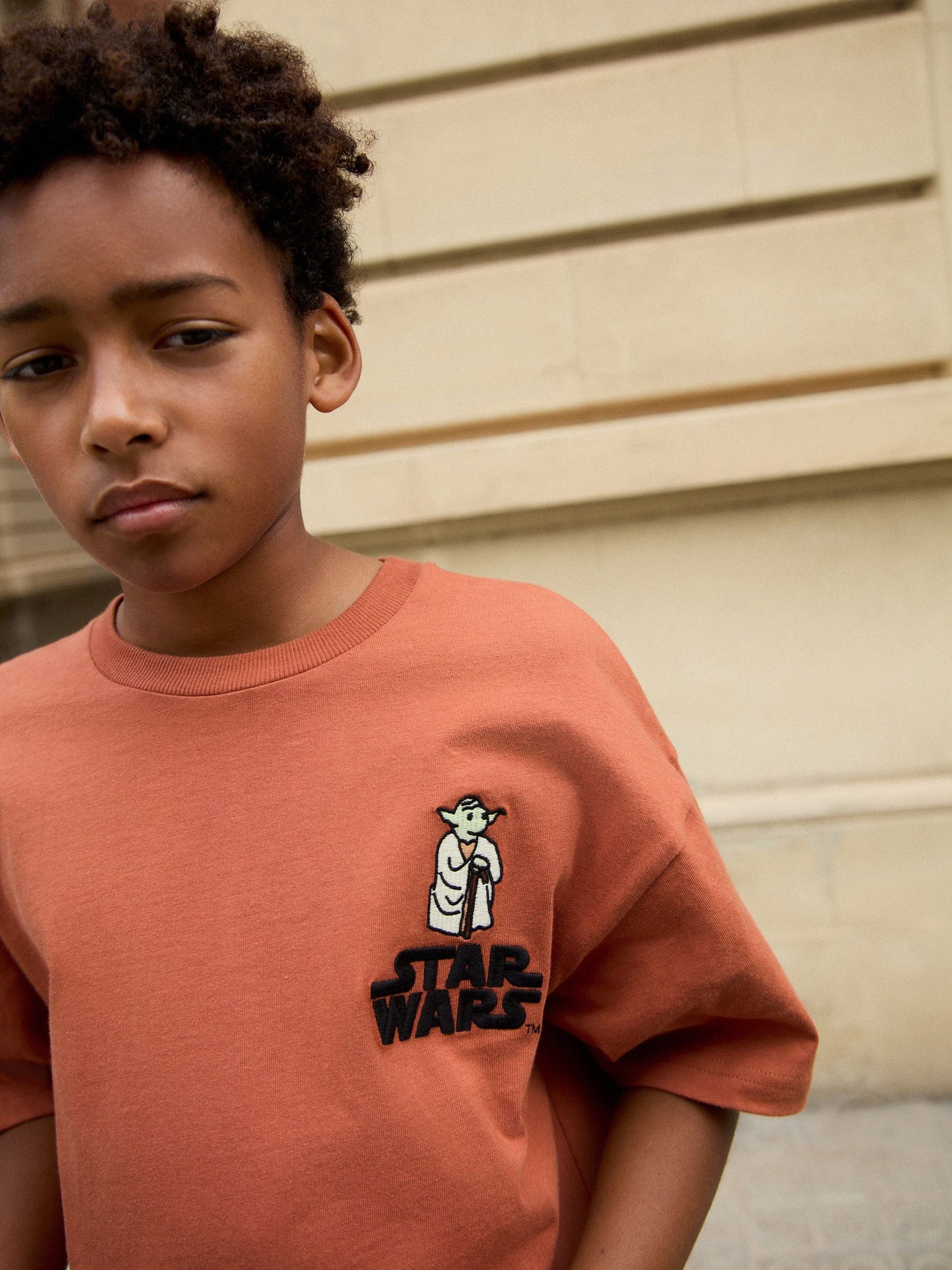 Dsiney Kidz - Rust Brown Back Print Star Wars T-Shirt (3-16yrs) image 3