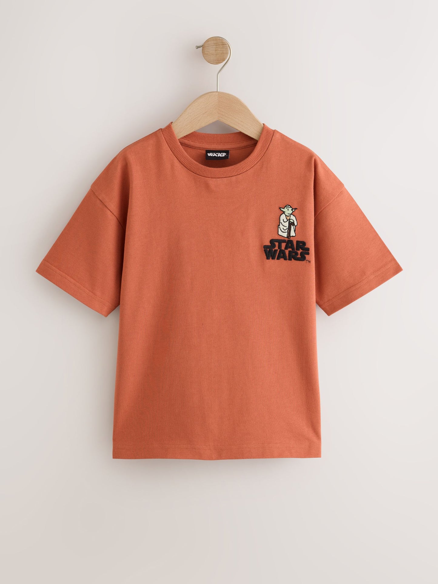 Dsiney Kidz - Rust Brown Back Print Star Wars T-Shirt (3-16yrs) image 4