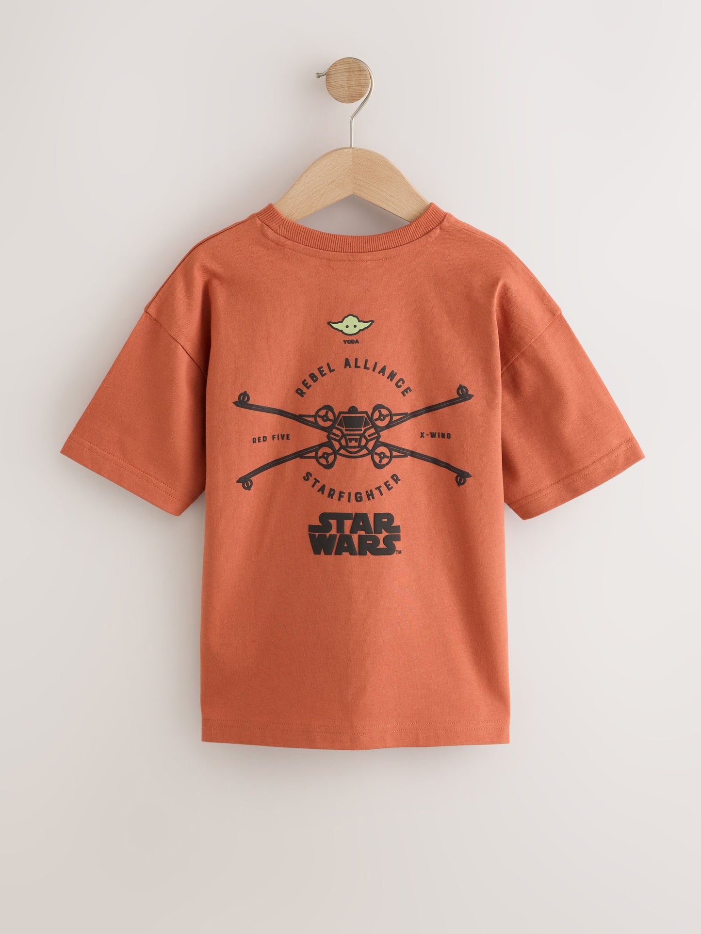 Dsiney Kidz - Rust Brown Back Print Star Wars T-Shirt (3-16yrs) image 5