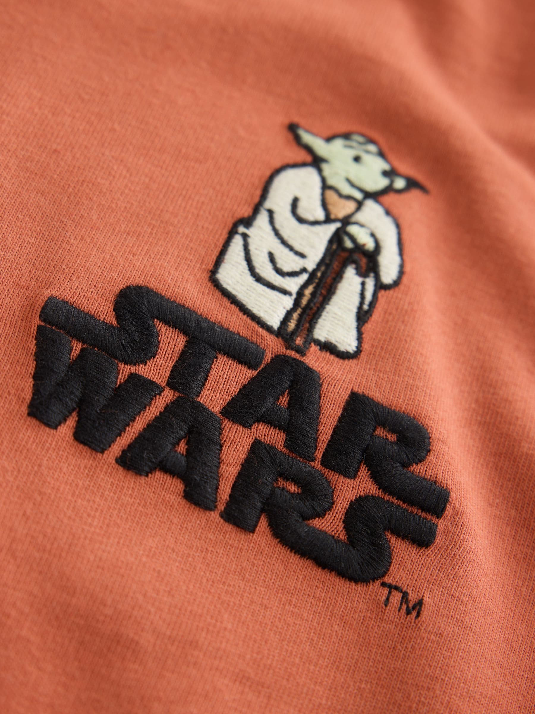 Dsiney Kidz - Rust Brown Back Print Star Wars T-Shirt (3-16yrs) image 6