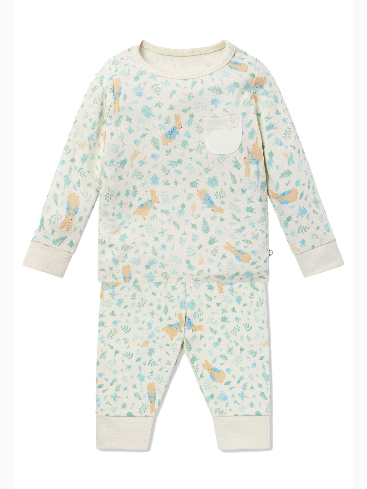 MORI Ivory Peter Rabbit Long Sleeve Supersoft Pyjamas Set - image 2