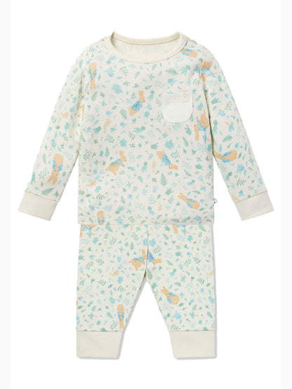 MORI Ivory Peter Rabbit Long Sleeve Supersoft Pyjamas Set - image 2