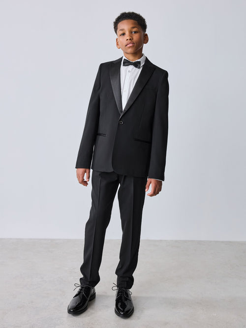 Baker by Ted Baker Black Tuxedo Suit Jacket image 1