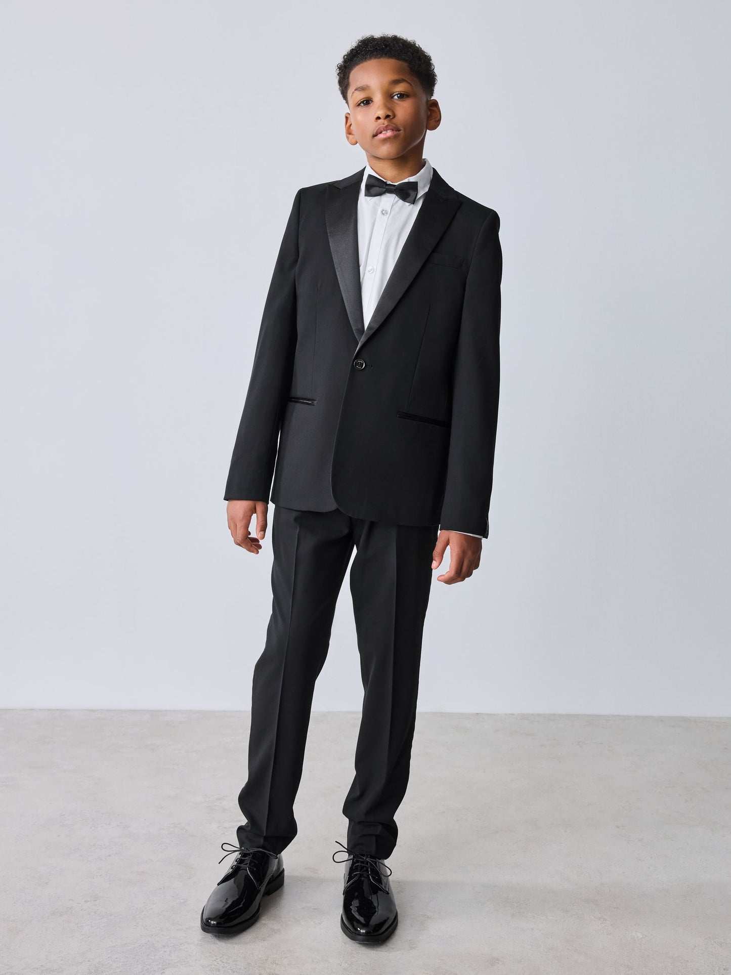 Baker by Ted Baker Black Tuxedo Suit Jacket image 1