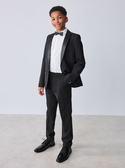 Baker by Ted Baker Black Tuxedo Suit Jacket image 2