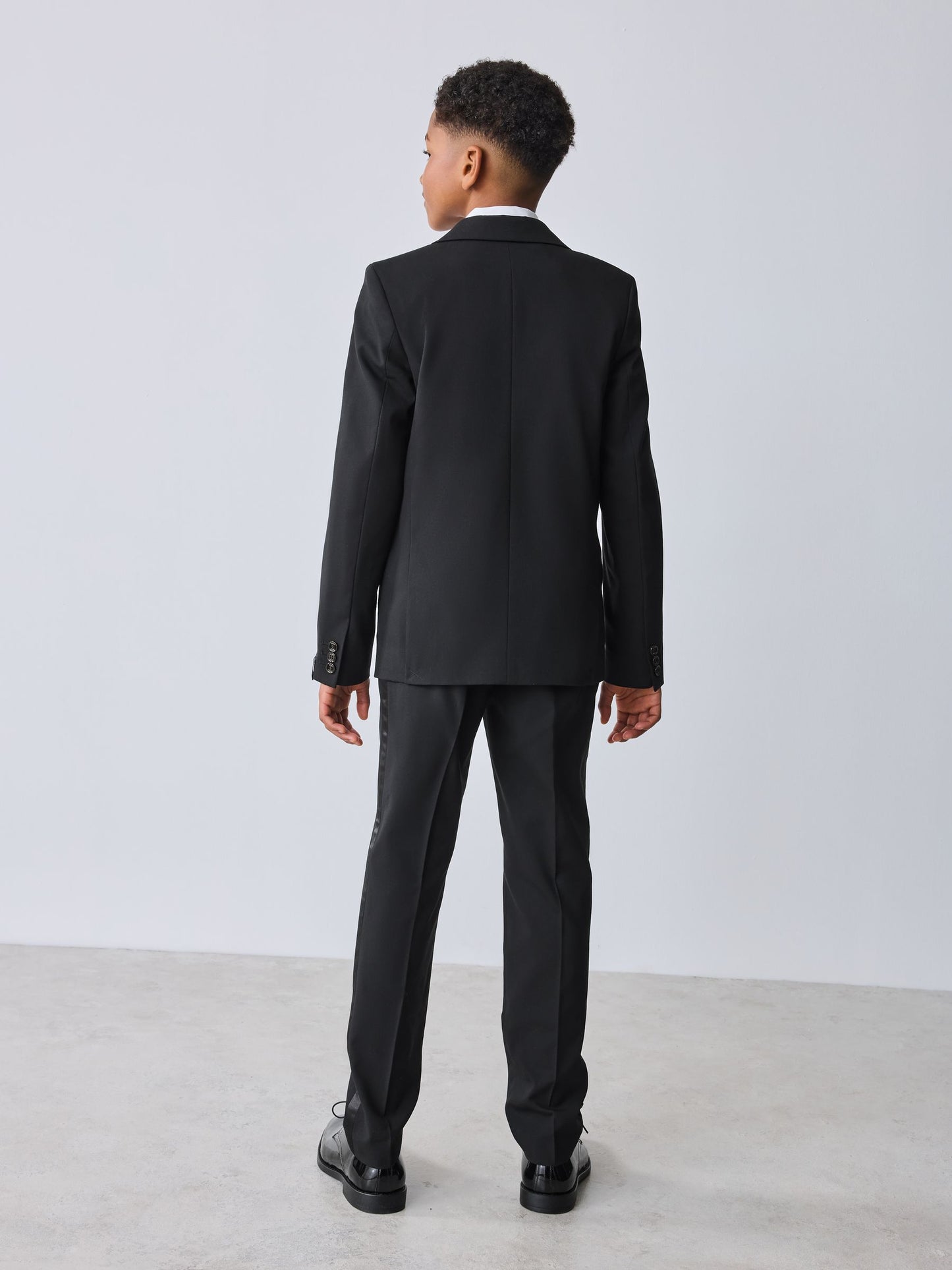 Baker by Ted Baker Black Tuxedo Suit Jacket image 3