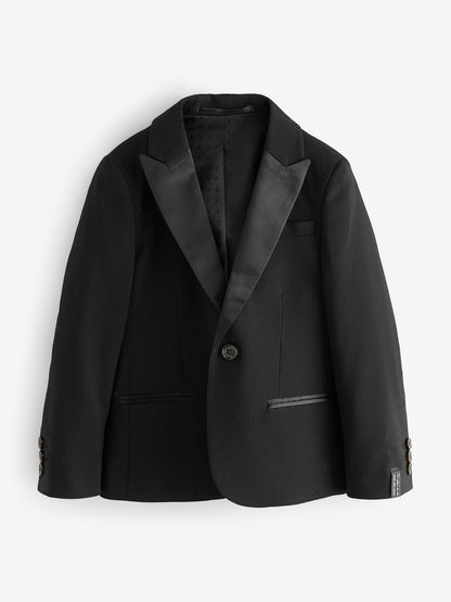 Baker by Ted Baker Black Tuxedo Suit Jacket image 9