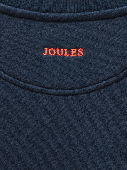 Dsiney Kidz - Joules Kids' Sundaze Navy Slogan Crew Neck Sweatshirt image 7