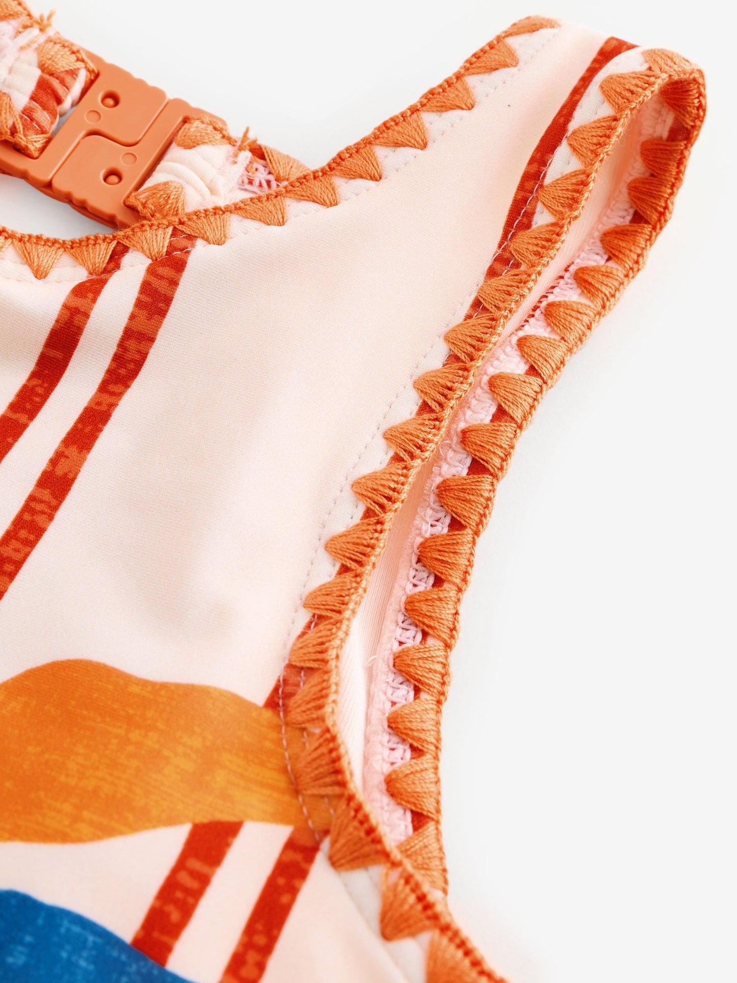 Never Fully Dressed Cream Banana Stripe Swimsuit image 8