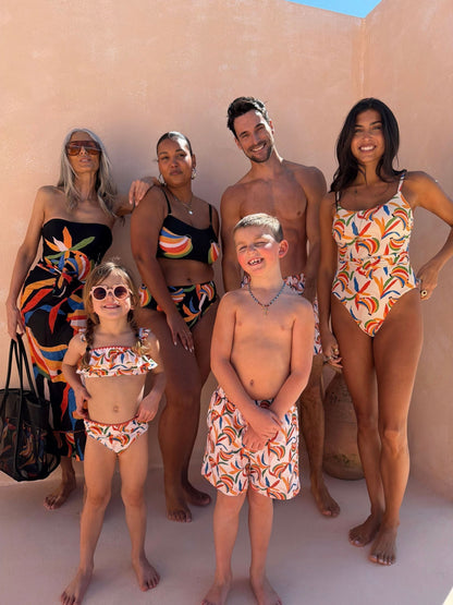 Never Fully Dressed Cream Banana Swim Shorts image 4