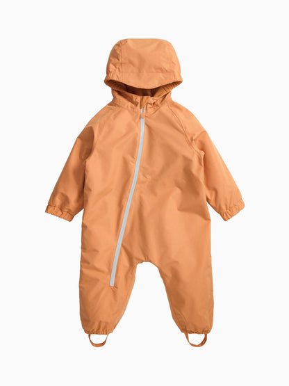 Dsiney Kidz - KIDLY by MORI Orange Fleece Lined Puddlesuit image 2