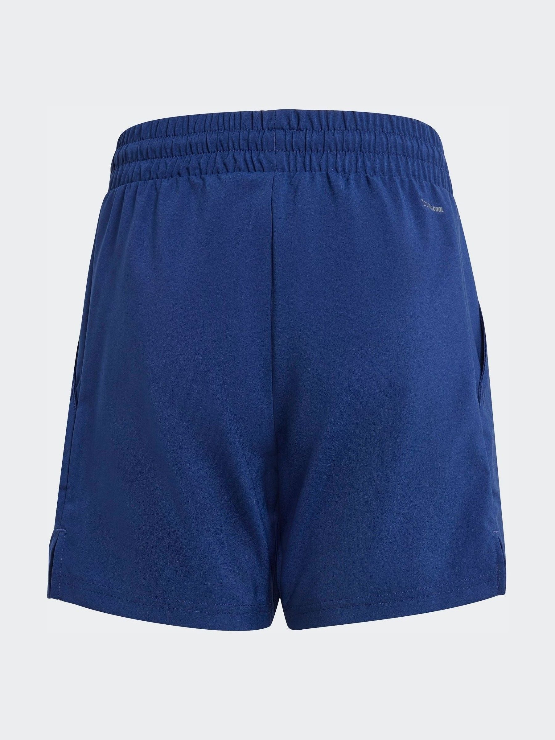 Dsiney Kidz - adidas Blue Club Tennis 3S Shorts image 2