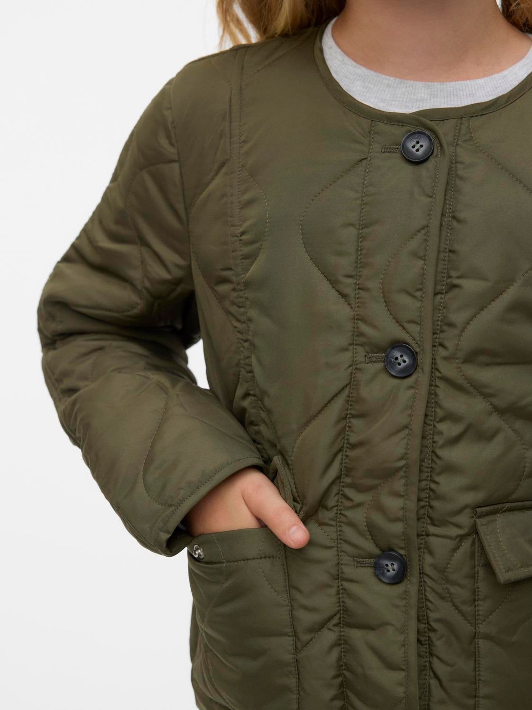 Dsiney Kidz - VERO MODA Green Quilted Jacket image 4