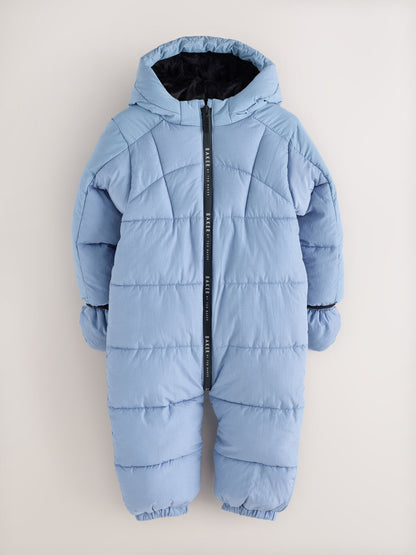 Baker by Ted Baker Blue Shower Resistant Padded Snowsuit - image 1