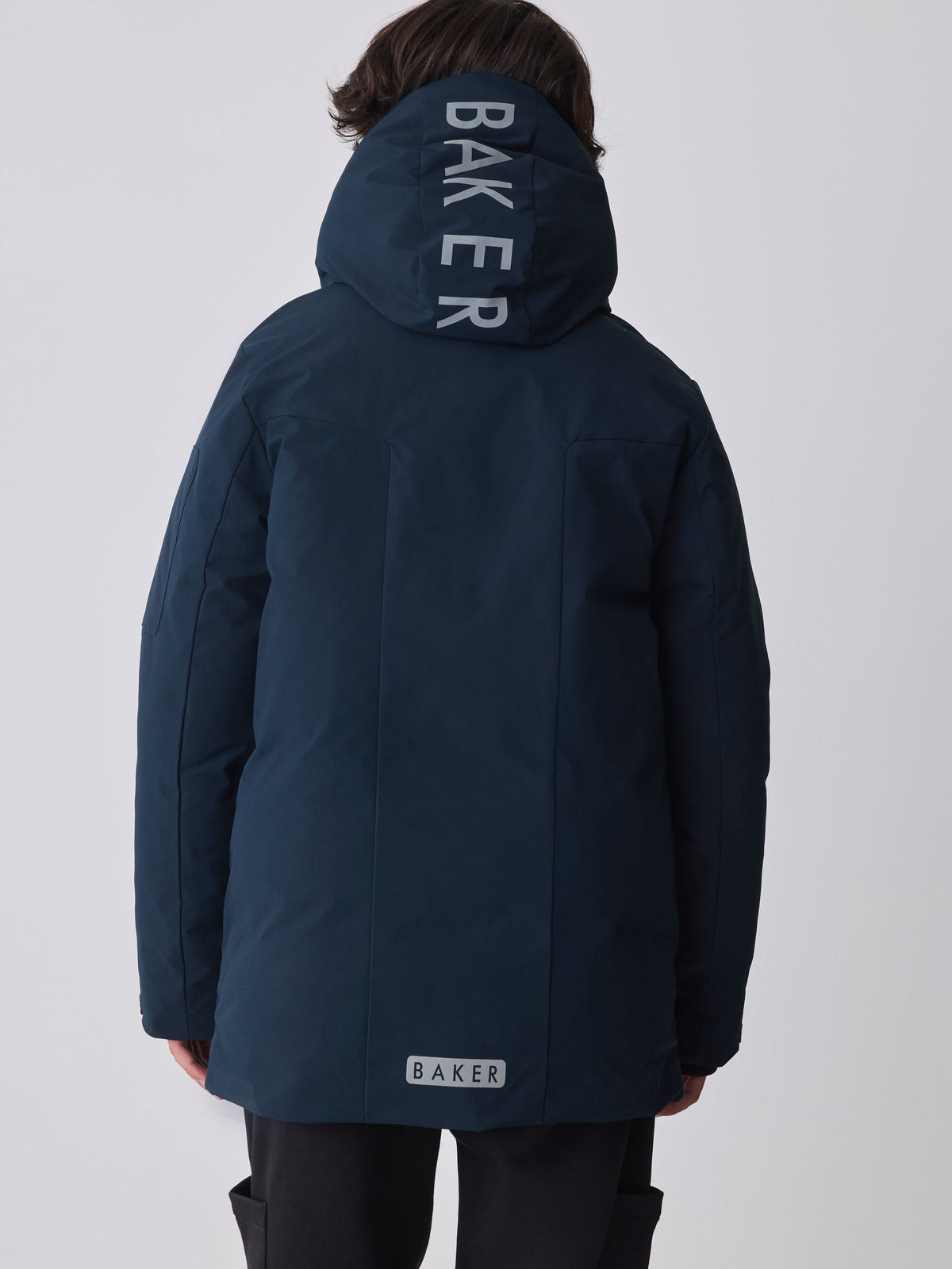 Baker by Ted Baker Navy Shower Resistant Parka Coat - image 2