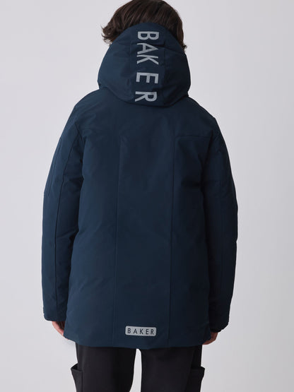 Baker by Ted Baker Navy Shower Resistant Parka Coat - image 2