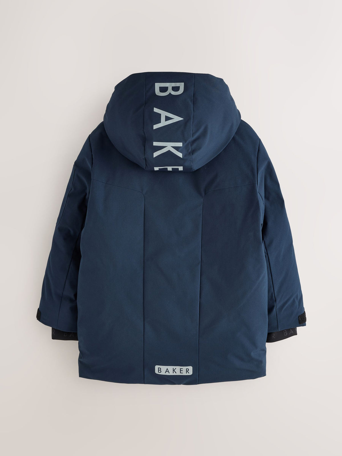 Baker by Ted Baker Navy Shower Resistant Parka Coat - image 8
